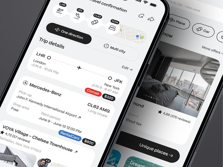 Booking App UI UX Design